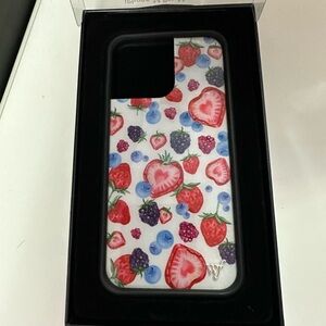 Wildflower fruit tart iPhone 14 Pro Max case